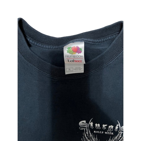 Vintage 2004 Sturgis Rally Week TShirt Mens XL Black Hills South Dakota Fruit XL - Picture 4 of 8